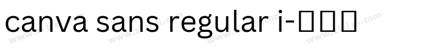 canva sans regular i字体转换 canva sans regular i字体转换